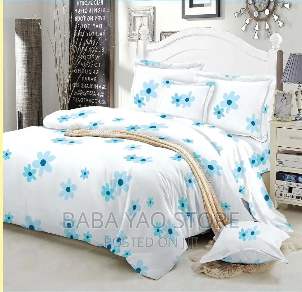 2bedsheets 4pillow Case (Ft 7*8)