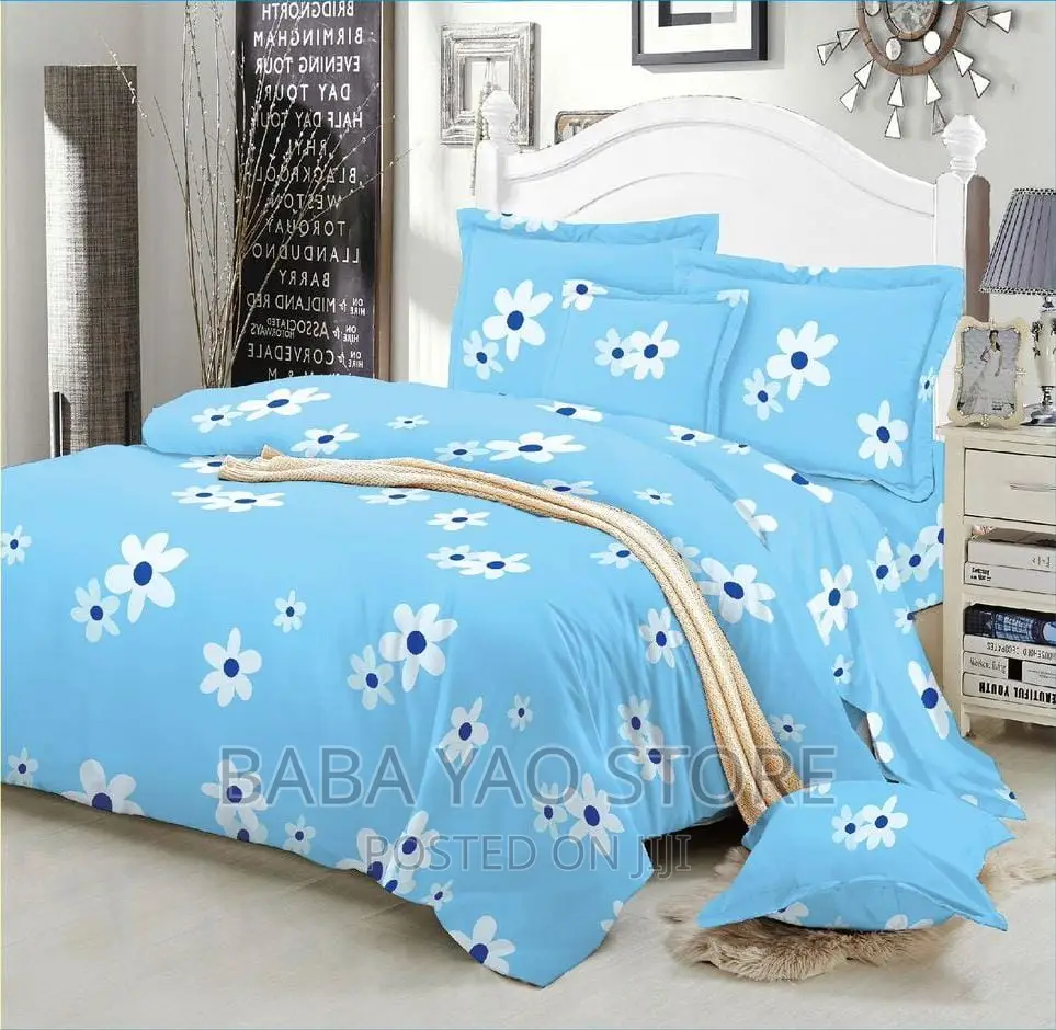 2bedsheets 4pillow Case (Ft 7*8)