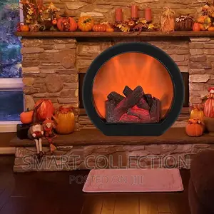 Led Realistic Fireplace Lantern Simulation