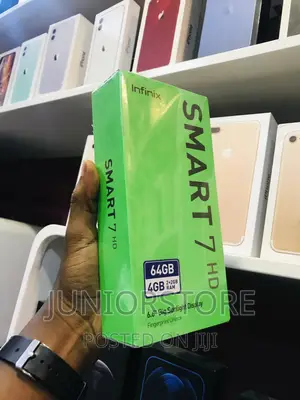 New Infinix Smart 7 HD 64 GB Black