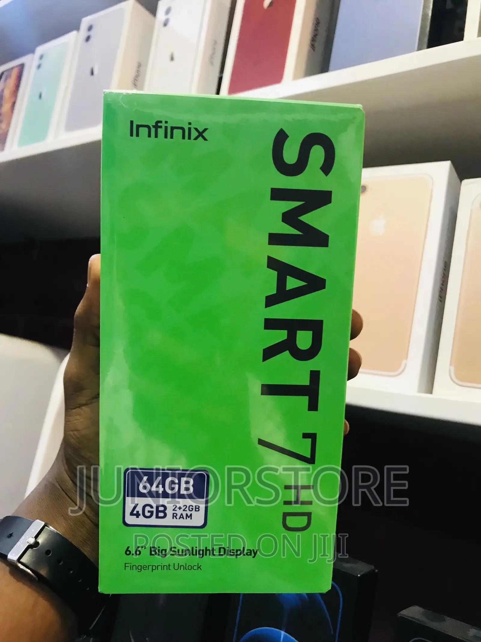 New Infinix Smart 7 HD 64 GB Black