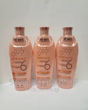 PURE WHITE Rose Gold Lotion .