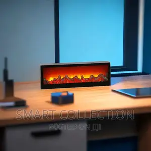 LED Fireplace Simulation Decoration Lantern