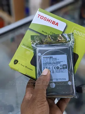 Toshiba External Hard Drive 500gb
