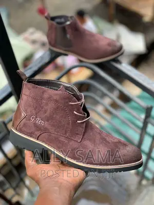 G.Ten Coffee Suede Leather