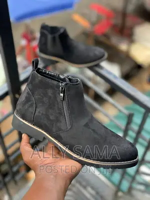G.Ten Black Suede Leather