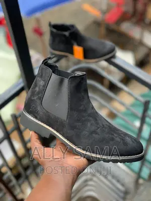 G.Ten Black Suede Leather