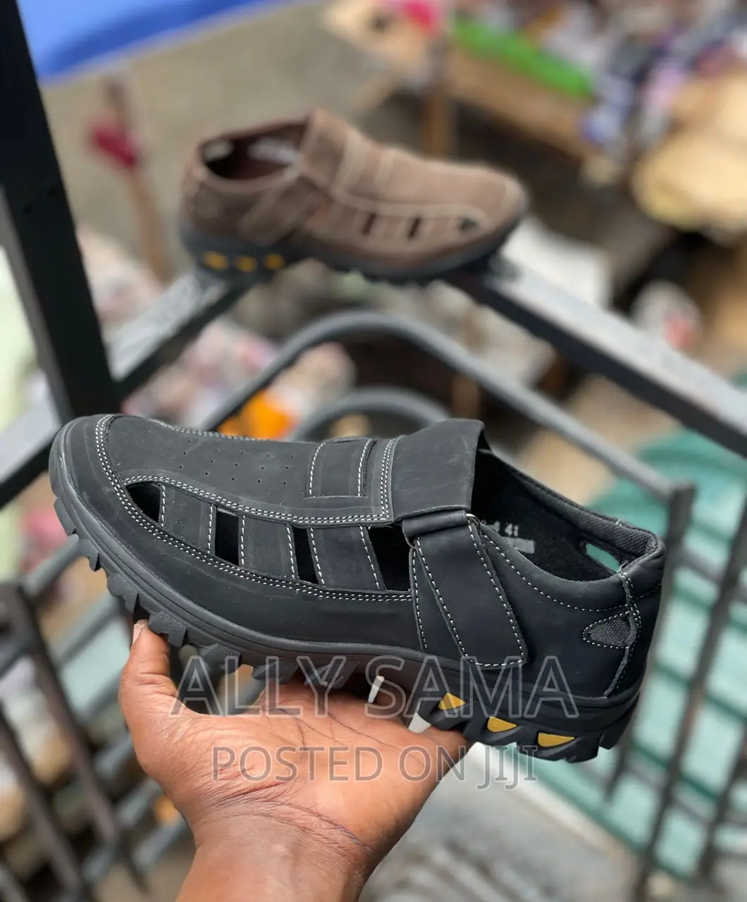 G.Ten Open Shoes Leather