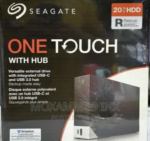 Seagate 20TB HDD With Hub