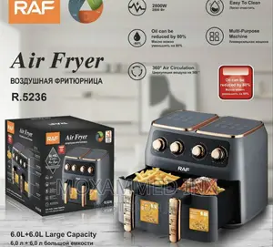 RAF Air Fryer 6l+6l Manual