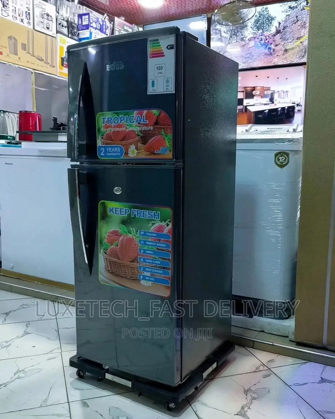Boss Refrigerator 160 Litres Double Door