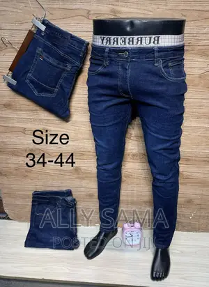 Mens Jeans Slim Fit Bigg Size