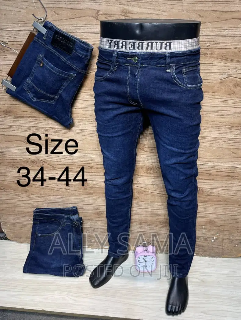 Mens Jeans Slim Fit Bigg Size