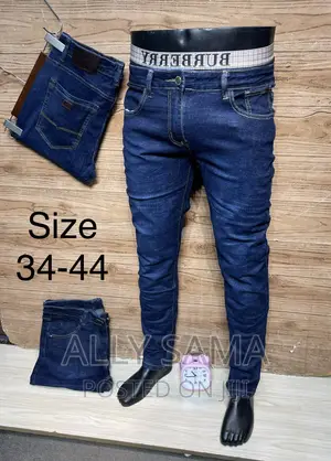 Mens Jeans Slim Fit Bigg Size