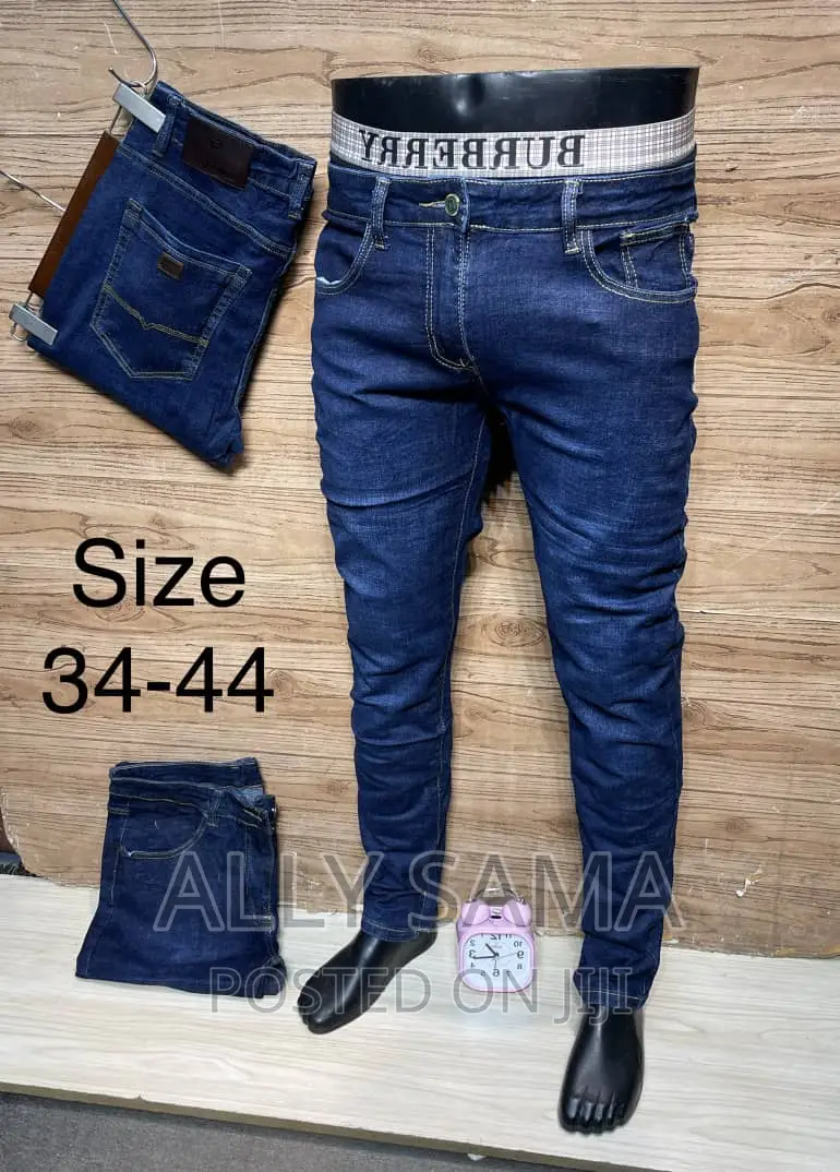 Mens Jeans Slim Fit Bigg Size