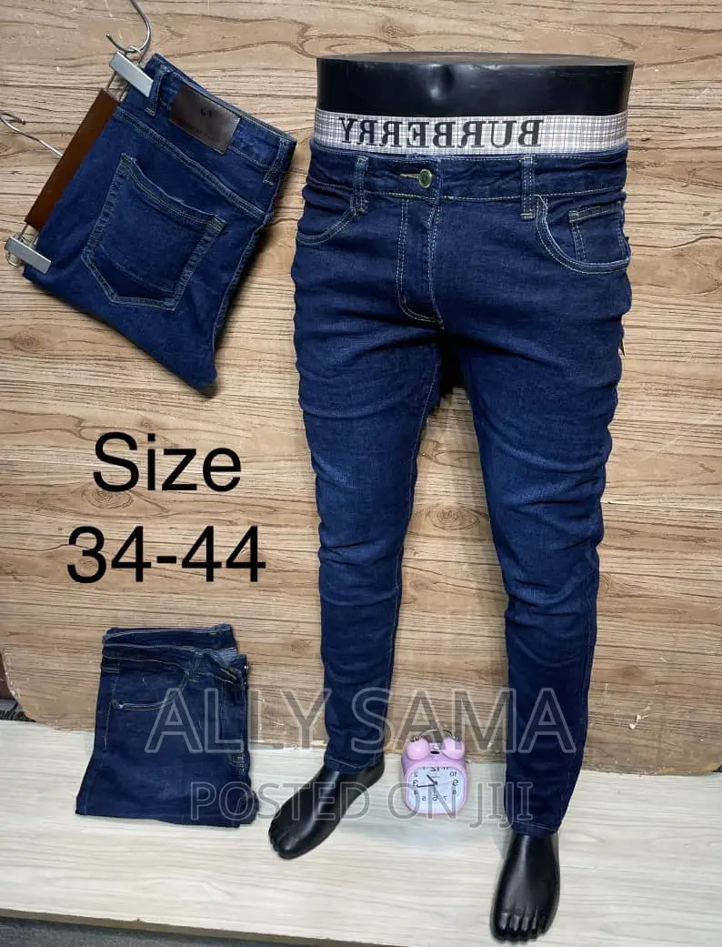 Mens Jeans Slim Fit Bigg Size