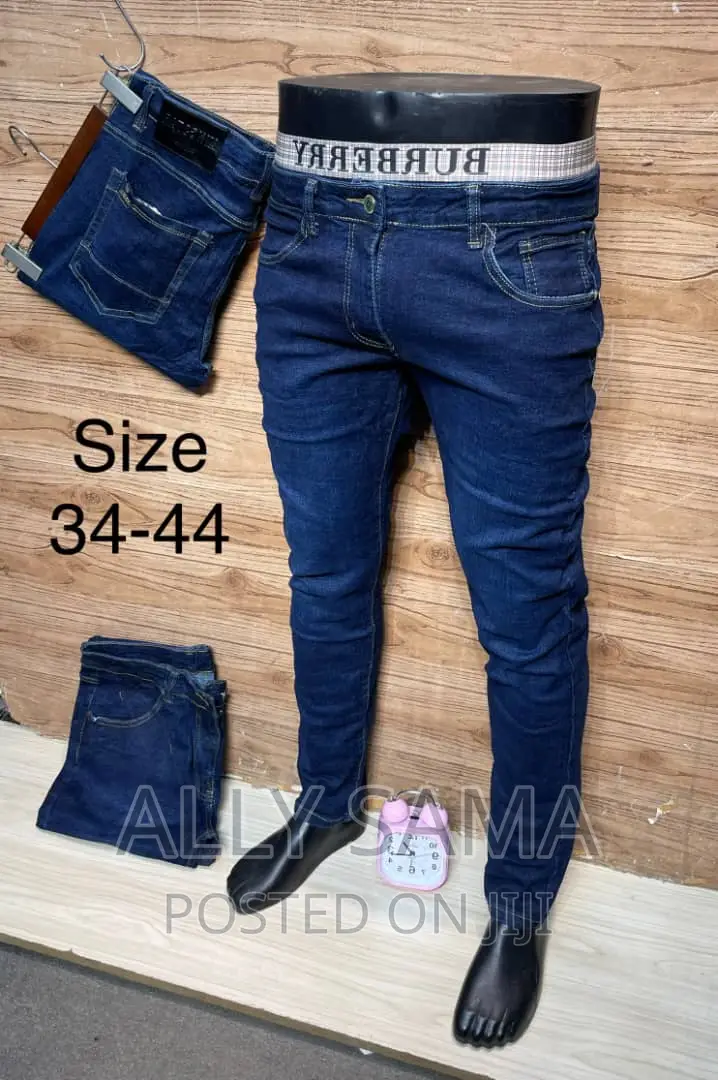 Mens Jeans Slim Fit Bigg Size