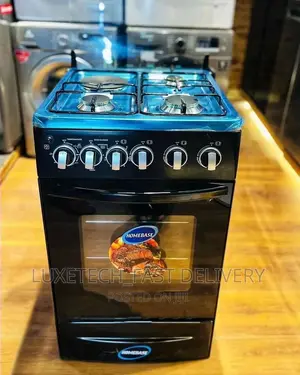 Homebase Gas and Electric Cooker 4 Plates With Oven 50*50