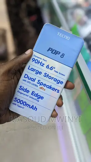 New Tecno Pop 8 128 GB