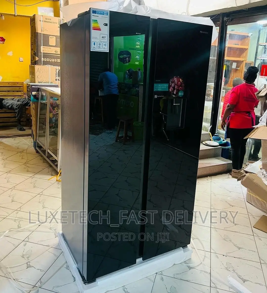 Hisense Fridge 514L Non-Frost Design Side by Side