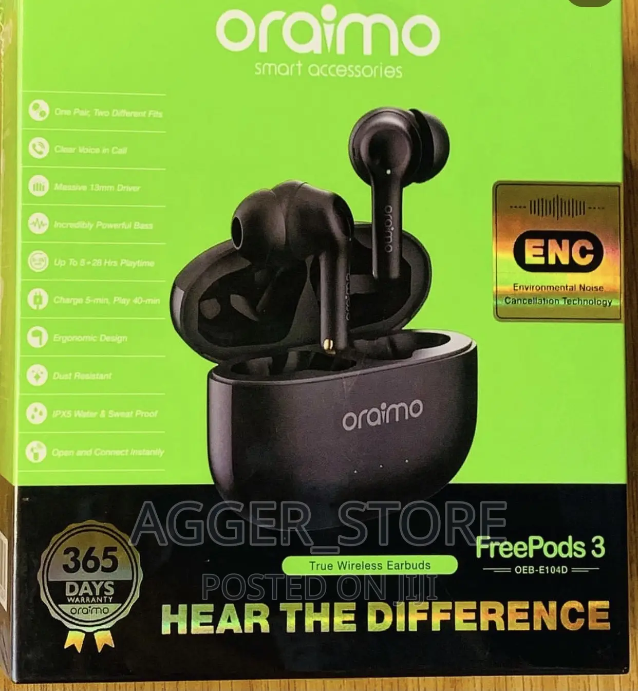 Oraimo Freepods 3 (Brand New)