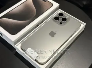 New Apple iPhone 15 Pro Max 256 GB Black