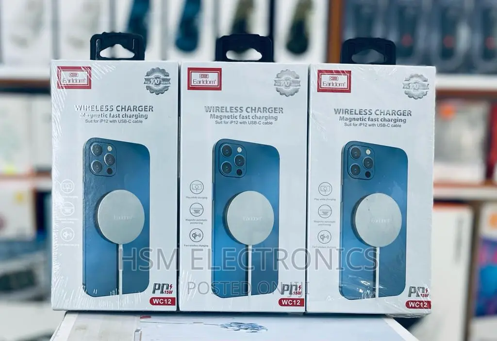 *Wireless Charger Magnetic Fast Charging