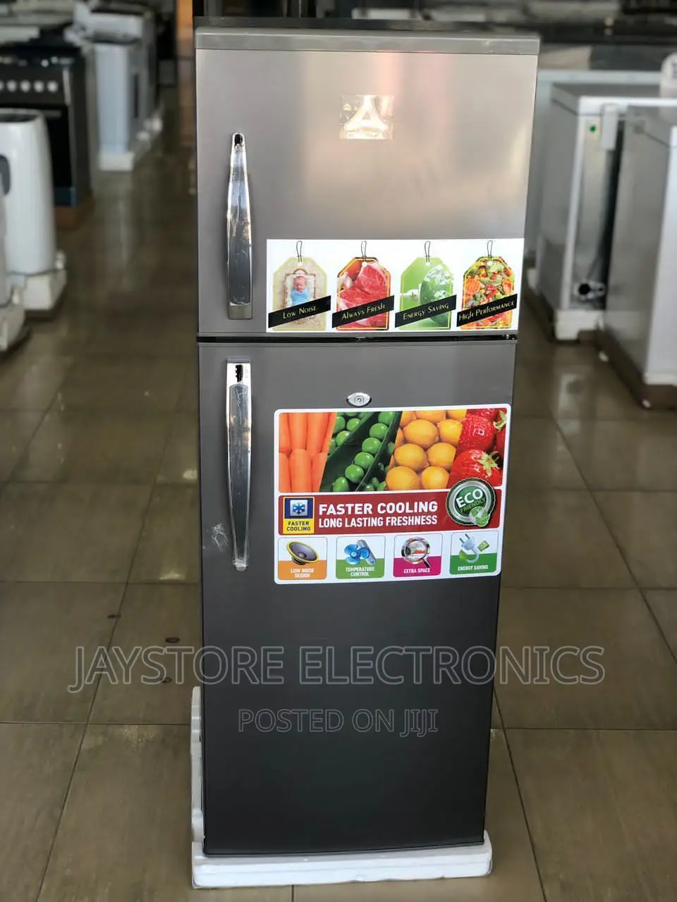 Delta 2doors Defrost INOX 138L Net
