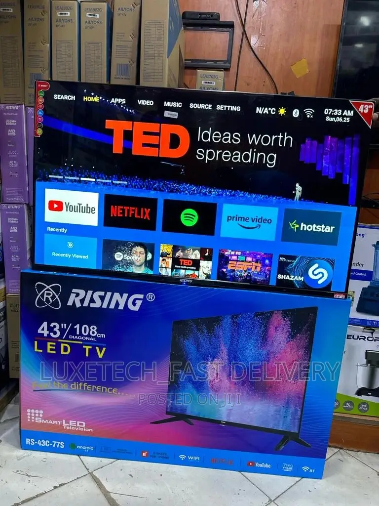 Rising 43 Inches Smart Android TV Full Hd