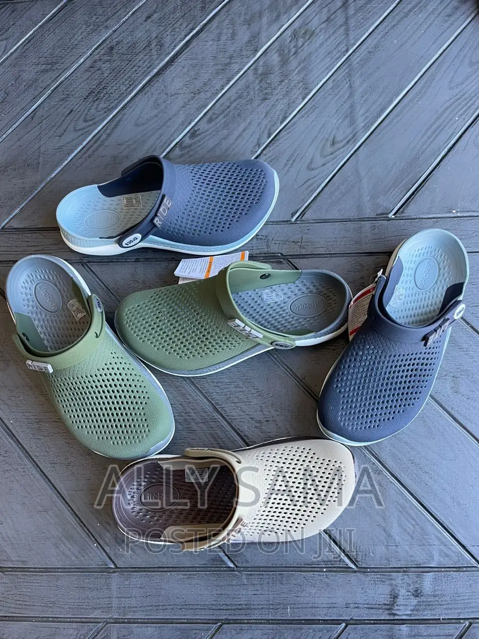 Womens Crocs Good Quality Material Rubber