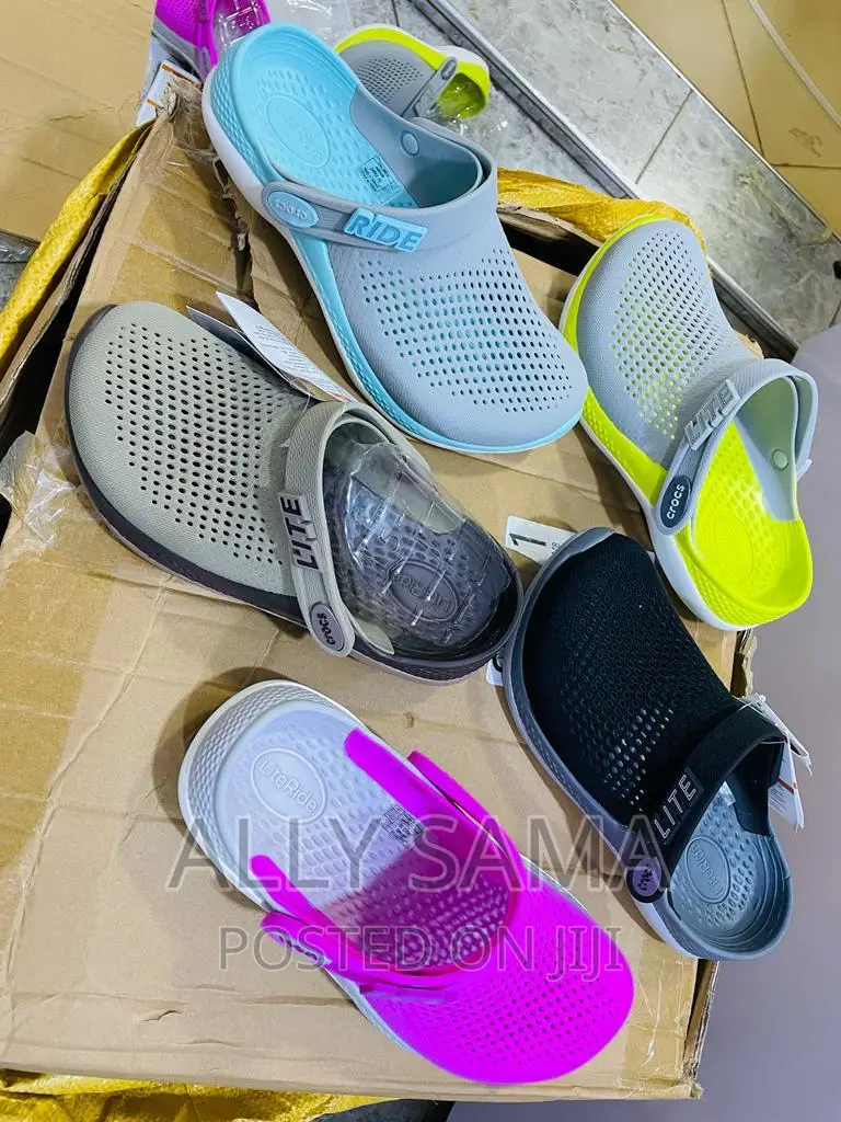 Womens Crocs Good Quality Material Rubber