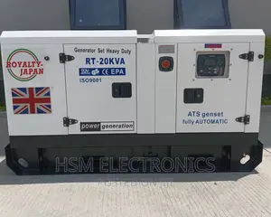 Royalty Japan Set Heavy Duty Generator 20kva