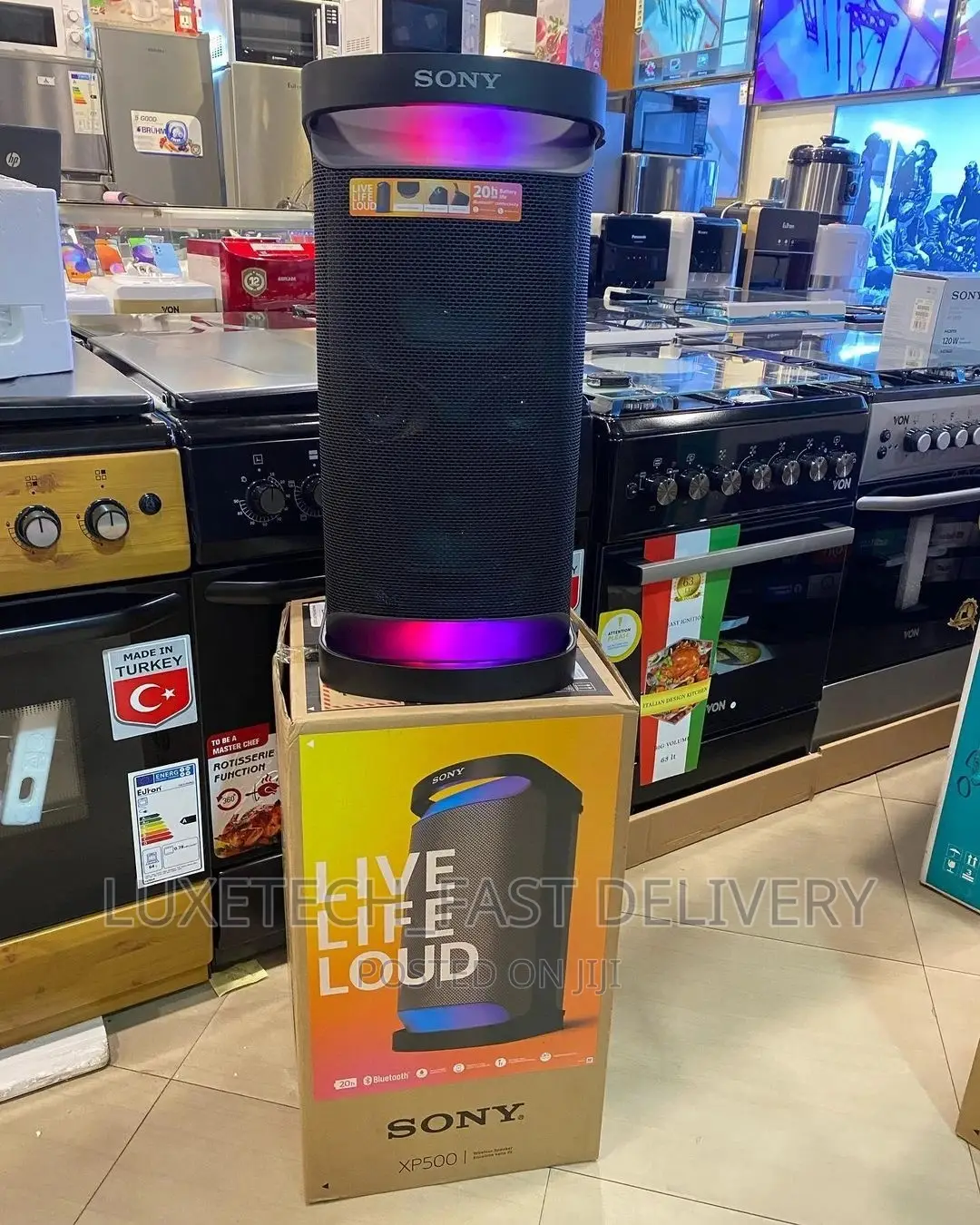 SONY XP500 Rechargeable Bluetooth Speaker With Megasound