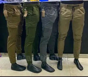 Men's Multi-Pocket Casual Pants/Street Wear Pants.