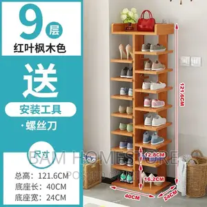 Simple Wooden Shuerack