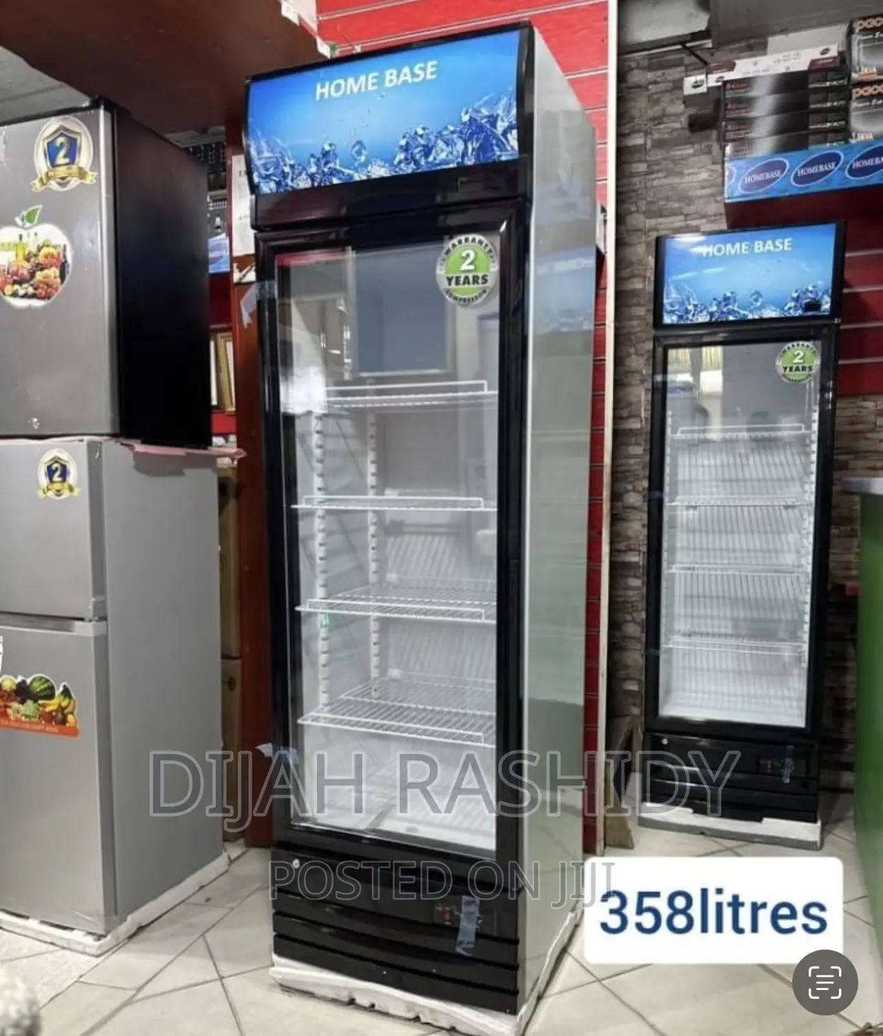 Homabase Showcase Fridge Lt 358
