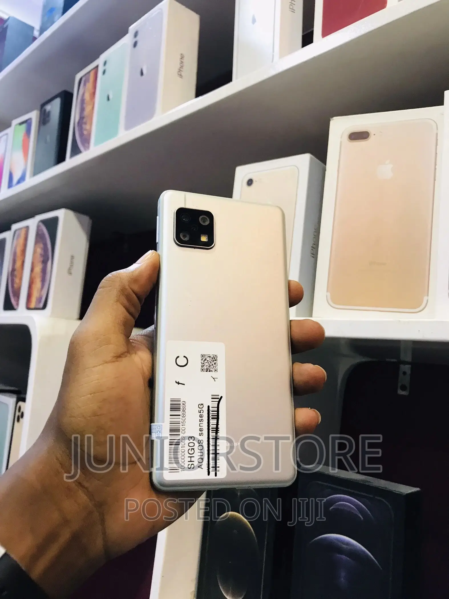 Sharp Aquos sense5G 64 GB Silver