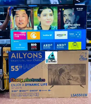 AILYONS Smart HD FRAMELESS Design Tv
55 Inch