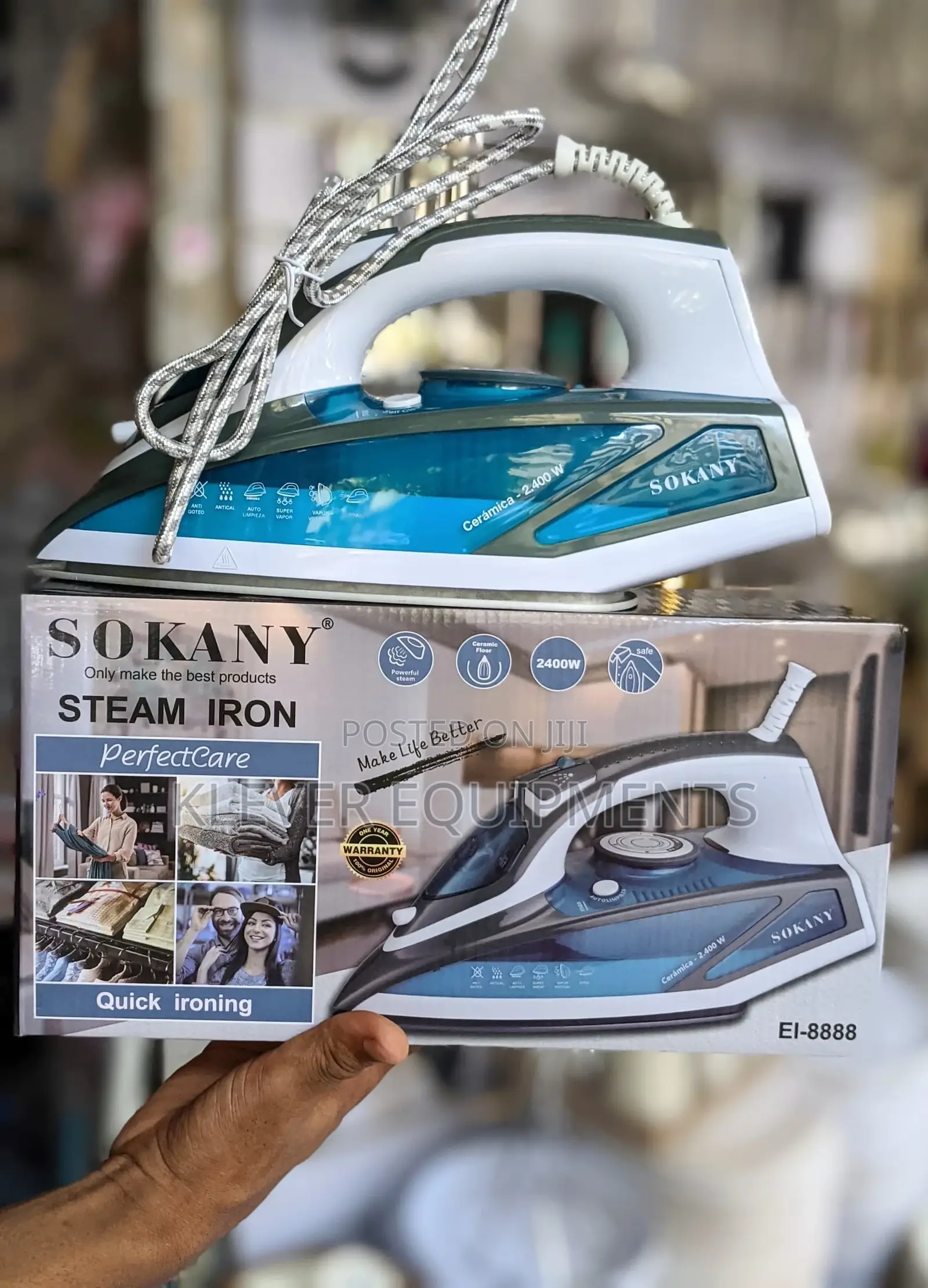Sokany Steam Iron EI-8888