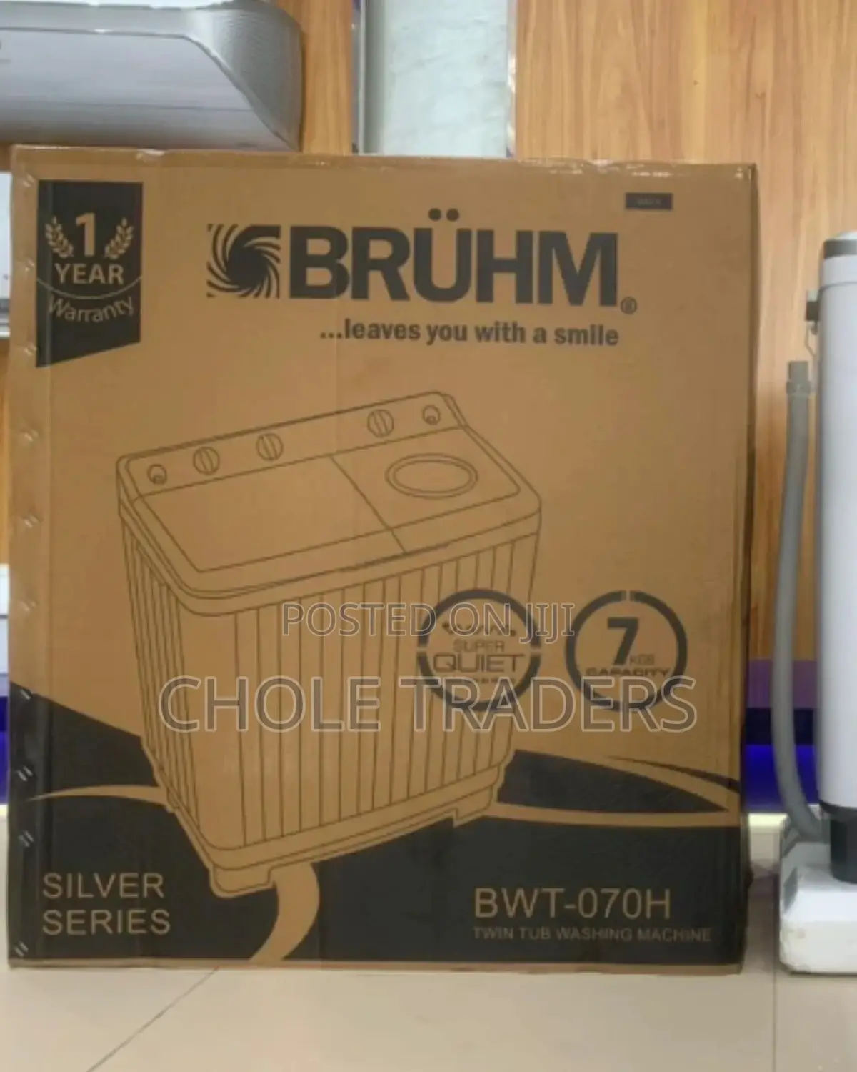 7kg Bruhm Top Load Manual Washing Machine