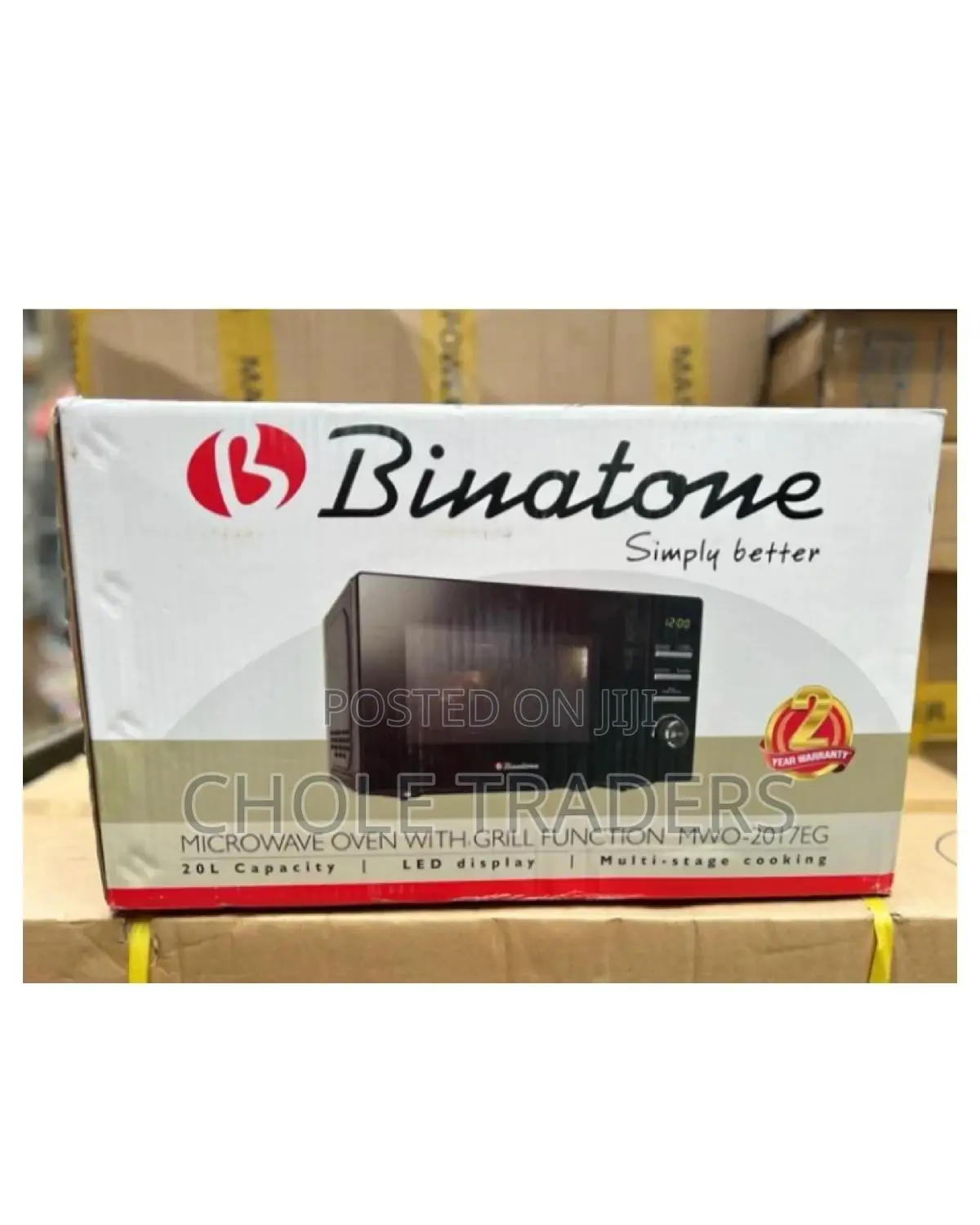 20-Liters Microwave Oven With Grill Function (LED Display)