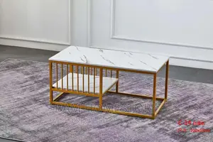 Marble Glass Coffee Table