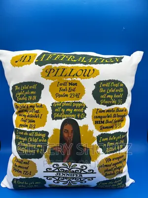 Manifestion Affirmation Pillow