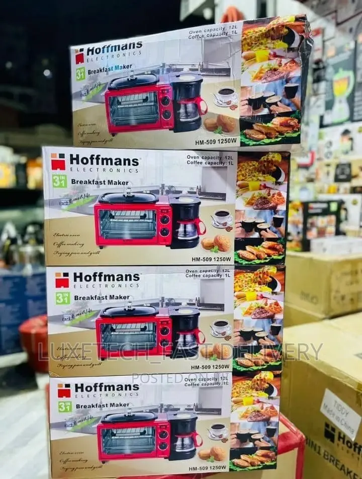 Hoffmans Breakfast Maker 3 in 1 High Quality
