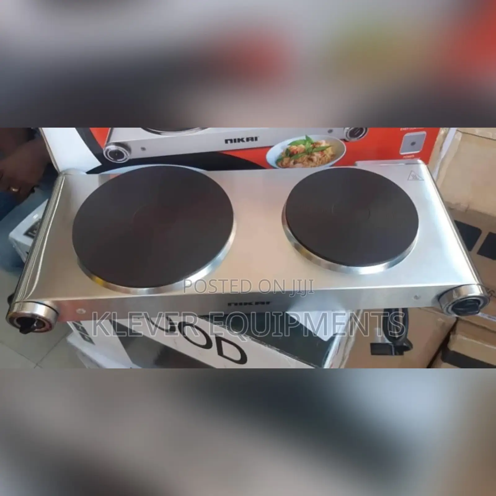 Nikai Double Electric Hotplates