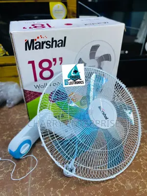 Marshal Wall Fan Whisper Quiet Motor Size 18"