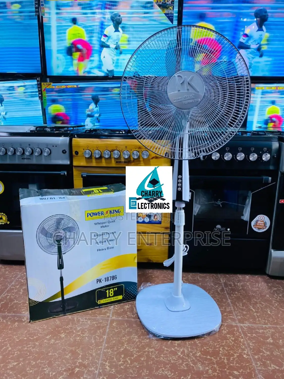 POWERKING Stand FanSize:- 18"PK -18786