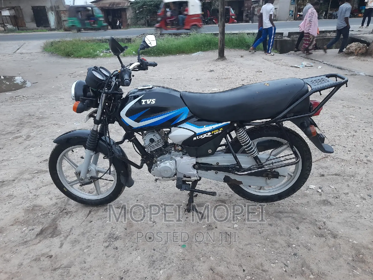 TVS HLX 125 2022 Black