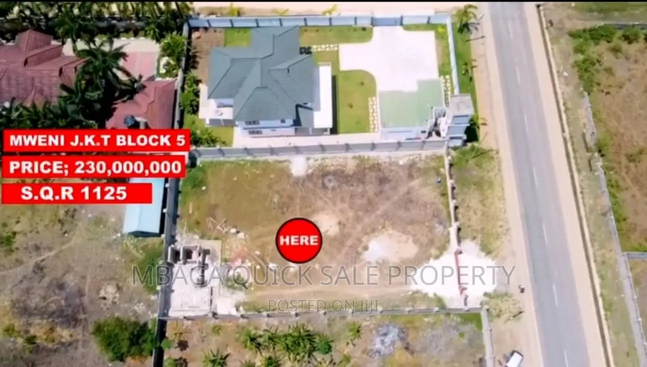 Big Plot for Sale at Mbweni JKT