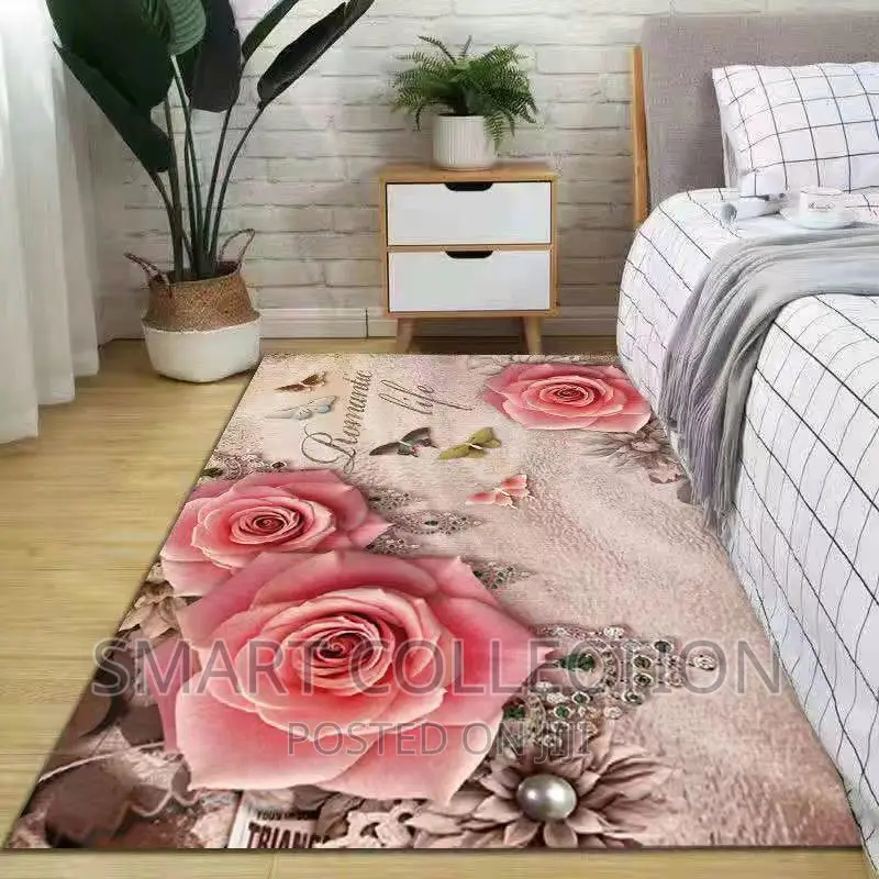 3D Bedside Fancy Carpet
